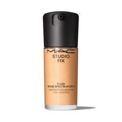 MAC Studio Fix Fluid SPF 15 - matinis makiažo pagrindas su SPF 15, 30 ml - NC20