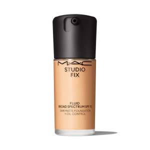 MAC Studio Fix Fluid SPF 15 - matinis makiažo pagrindas su SPF 15, 30 ml - NC18