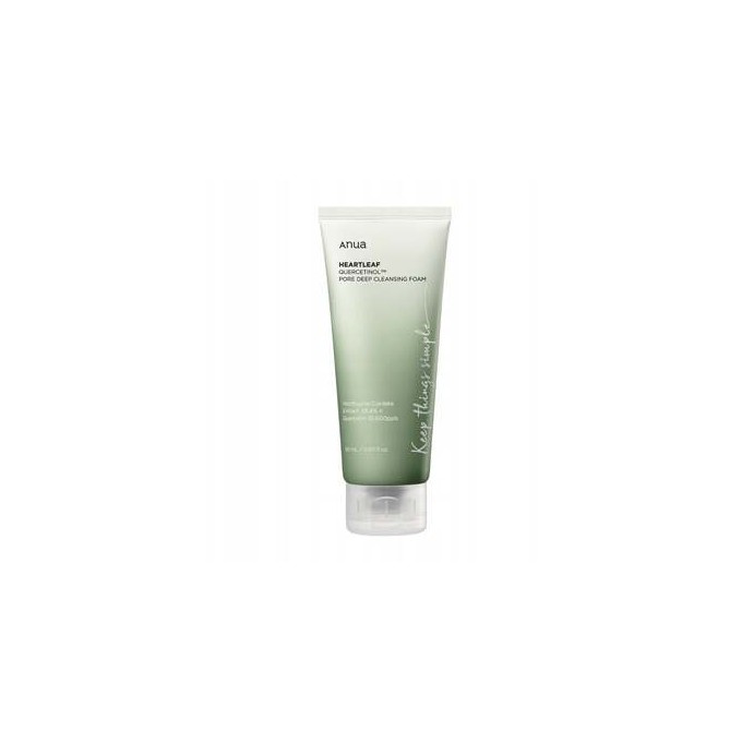Anua Heartleaf Quercetinol Pore Deep Cleansing Foam - drėkinančios valomosios putos, 150 ml