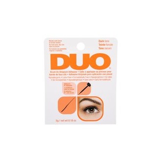 Ardell Duo Brush-On Striplash Adhesive Dark Tone - Glue for false eyelashes with double brush 5 g