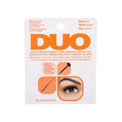 Ardell Duo Brush-On Striplash Adhesive Dark Tone - Glue for false eyelashes with double brush 5 g