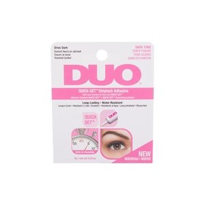 Ardell Duo Quick-Set Striplash Adhesive Dark Tone - Glue for false eyelashes with a brush 7 g