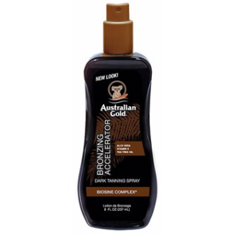 Australian Gold Dark Tanning Spray Bronzing Accelerator - Bronzující sprej pro urychlení opalování 237ml