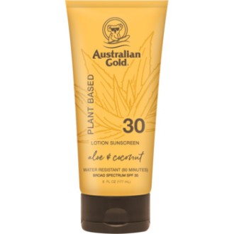 Australian Gold Plant Based Body Sunscreen SPF 30 - vandeniui atsparus kremas nuo saulės, 177 ml