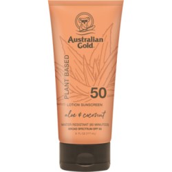 Australian Gold Plant Based Body Sunscreen SPF 50 - apsauginis odos kremas, 177 ml