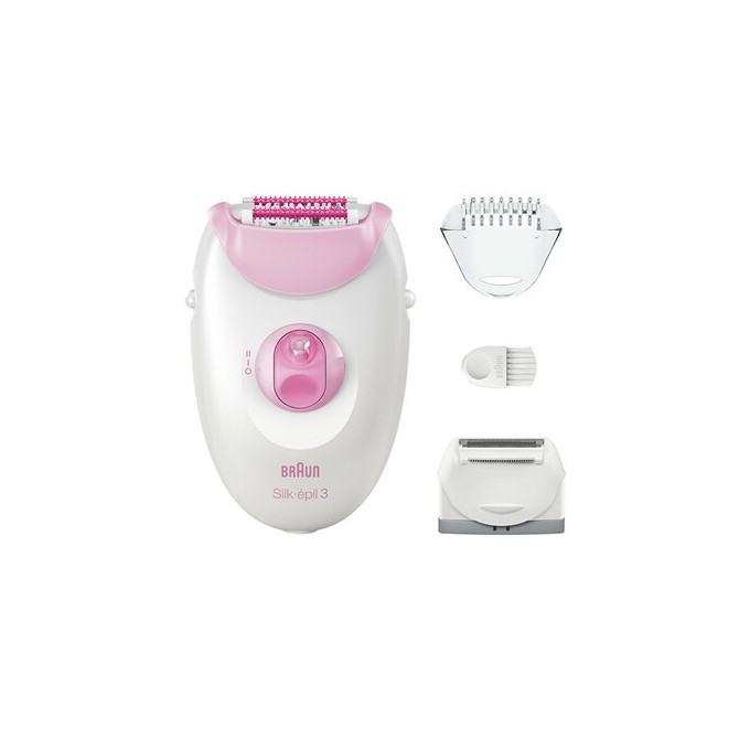 Braun Silk-épil 3 3-031 - Epilátor a holicí strojek na nohy a tělo