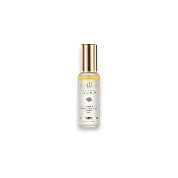 d'Alba White Truffle First Aromatic Spray Serum - drėkinantis ir maitinantis odos serumas, 120 ml