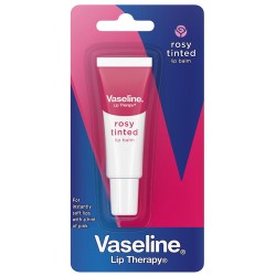Vaseline Rosy Tinted Lip Balm - lūpų balzamas, 10 g