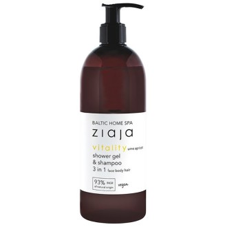 Ziaja Baltic Home Spa Vitality Shower Gel & Shampoo 3 in 1 Shower gel