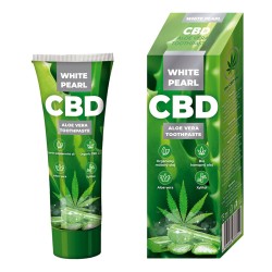 VitalCare CBD Aloe Vera Toothpaste - Zubní pasta s konopným olejem a a
