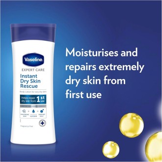 Vaseline Instant Dry Skin Rescue Body Lotion - kūno losjonas, 400 ml 2