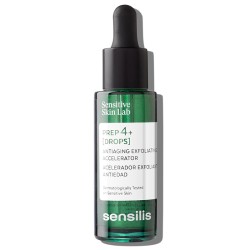 Sensilis Prep 4+ Drops Exfoliation Accelerator Serum - veido serumas, 30 ml