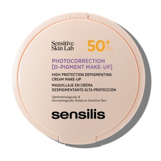 Sensilis Photocorrection D-Pigment Make-up SPF 50+ - kreminis makiažo pagrindas, 10 g - 01 Natural