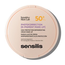 Sensilis Photocorrection D-Pigment Make-up SPF 50+ - kreminis makiažo pagrindas, 10 g - 01 Natural