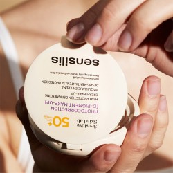 Sensilis Photocorrection D-Pigment Make-up SPF 50+ - kreminis makiažo pagrindas, 10 g - 01 Natural