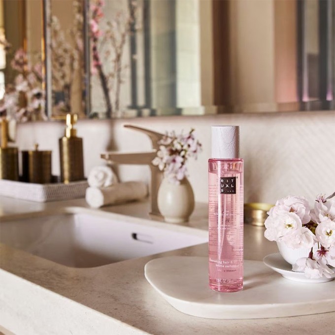 Rituals The Ritual of Sakura Cherry Blossom Hair & Body Mist - plaukų ir kūno dulksna, 50 ml
