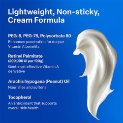 Pharma Développement A313 Vitamin A Retinol Cream - naktinis retinolio kremas nuo raukšlių, 50 g