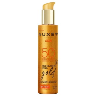 Nuxe Sun High Protection Sun Oil SPF 50 - apsaugos nuo saulės aliejus veidui ir kūnui, 150 ml