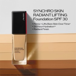 Shiseido Synchro Skin Radiant Lifting Foundation SPF 30 - makiažo pagrindas, 30 ml - 510 Suede