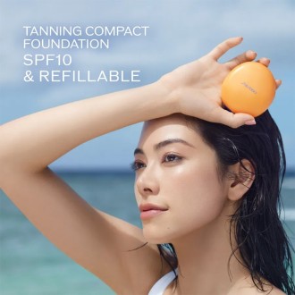 Shiseido Tanning Compact Foundation SPF 10 - kompaktinė pudra, 12 g - Bronze 2