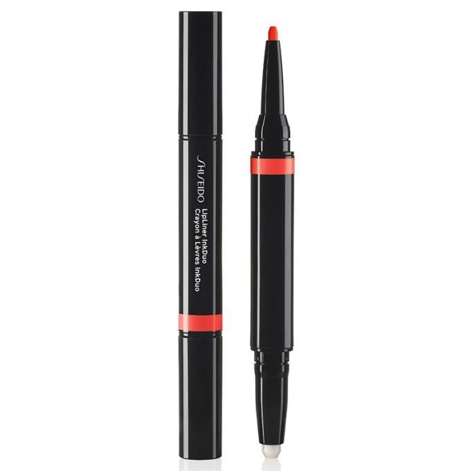 Shiseido Lipliner InkDuo - lūpų pieštukas su balzamu, 1.1 g - 05 Geranium
