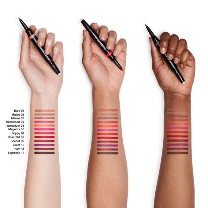 Shiseido Lipliner InkDuo - lūpų pieštukas su balzamu, 1.1 g - 03 Mauve