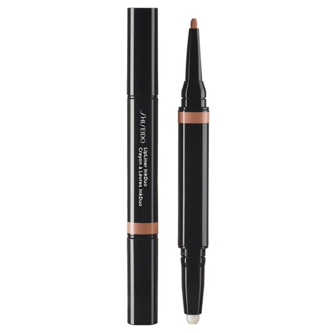 Shiseido Lipliner InkDuo - lūpų pieštukas su balzamu, 1.1 g - 02 Beige
