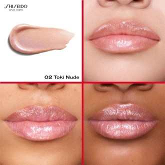 Shiseido Shimmer GelGloss Moisturizing Lip Gloss with Glowy Finish - lūpų blizgesys, 9 ml - 02 Toki 2