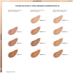 Shiseido Radiance Liquid Makeup SPF 20 Future Solution LX - makiažo pagrindas, 30 ml - N4 Neutral