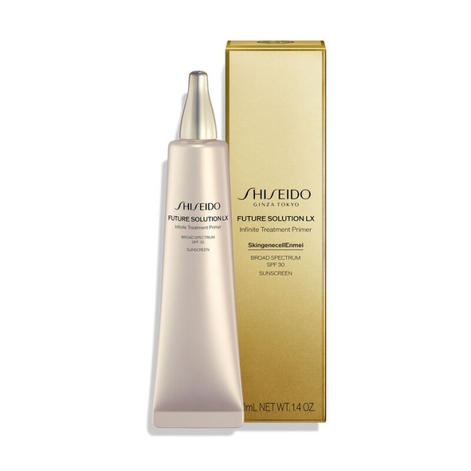Shiseido Future Solution LX Infinite Treatment Primer - drėkinanti ir šviesinanti makiažo bazė, 40