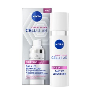 Nivea Cellular Expert Filler Fluid SPF 50+ - veido serumas, 30 ml 2