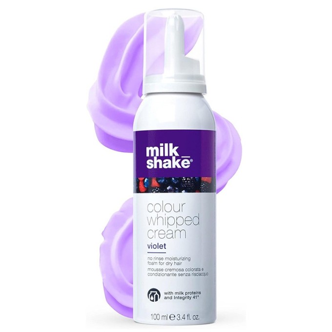 Milk_Shake Colour Whipped Cream - dažantis plaukų kondicionierius, 100 ml - Violet