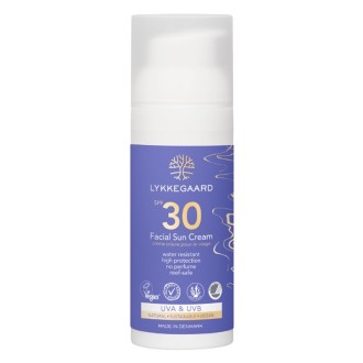 Lykkegaard Facial Sun Cream SPF 30 - Pleťový krém na opalování 50ml
