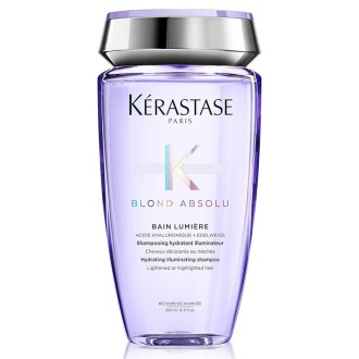 Kérastase Blond Absolu Bain Lumiere Shampoo - šampūnas akinančiam blizgesiui, 250 ml