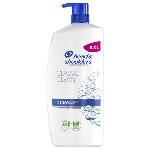Head & Shoulders Classic Clean Anti-Dandruff Shampoo - šampūnas nuo pleiskanų, 800 ml