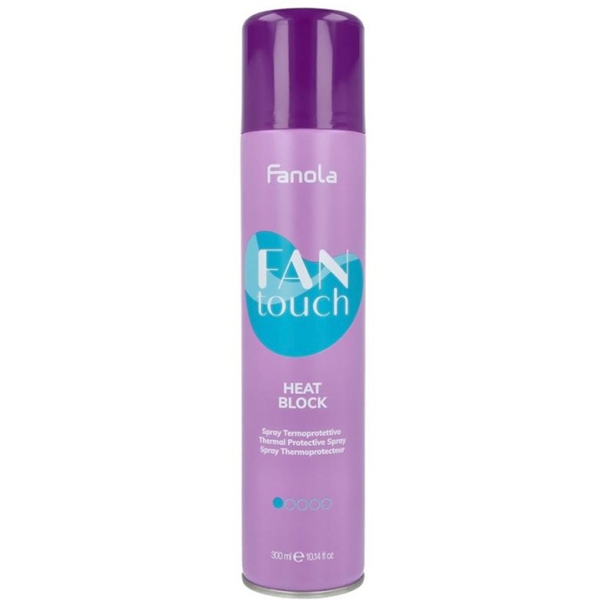 Fanola Fan Touch Heat Block Spray - nuo karščio apsaugantis plaukų purškalas, 300 ml