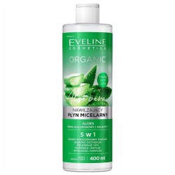 Eveline Cosmetics Organic Aloe Micellar Water - makiažo šalinimo micelinis vanduo visų tipų odai