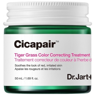 Dr. Jart+ + Cicapair Tiger Grass Color Correcting Treatment - intensyvus kremas, mažinantis odos
