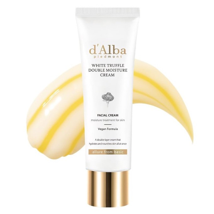 d'Alba White Truffle Double Moisture Cream - drėkinamasis veido kremas, 60 ml
