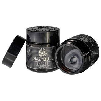 CrazyBull Shades Color Bleding Clay - matinis molis plaukams, 100 g