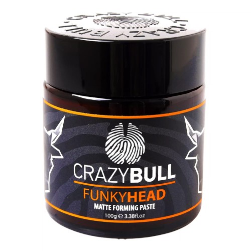CrazyBull Funky Head Matte Forming Paste - plaukų formavimo pasta, 100 g
