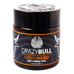 CrazyBull Funky Head Matte Forming Paste - plaukų formavimo pasta, 100 g