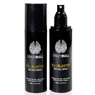 CrazyBull Bull Blaster Sea Salt Hair Spray - plaukų purškiklis su jūros druska, 200 ml