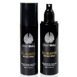 CrazyBull Bull Blaster Sea Salt Hair Spray - plaukų purškiklis su jūros druska, 200 ml