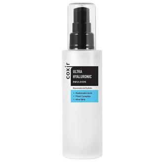Coxir Ultra Hyaluronic Emulsion - drėkinanti veido emulsija, 100 ml