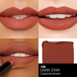 NARS Powermatte Lipstick - matiniai lūpų dažai, 1,5 g - 106 Dark Star 2
