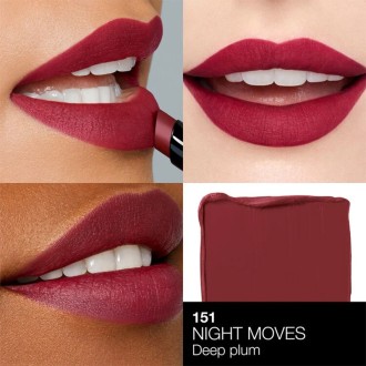 NARS Powermatte Lipstick - matiniai lūpų dažai, 1,5 g- 151 Night Moves 2