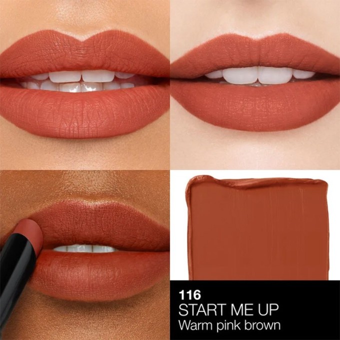 NARS Powermatte Lipstick - matiniai lūpų dažai, 1,5 g- 116 Start Me Up