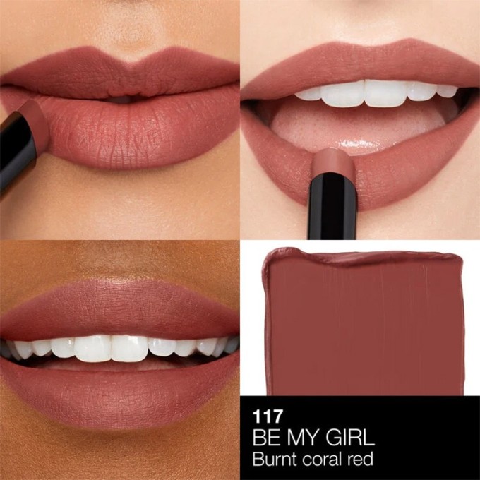 NARS Powermatte Lipstick - matiniai lūpų dažai, 1,5 g- 117 Be My Girl