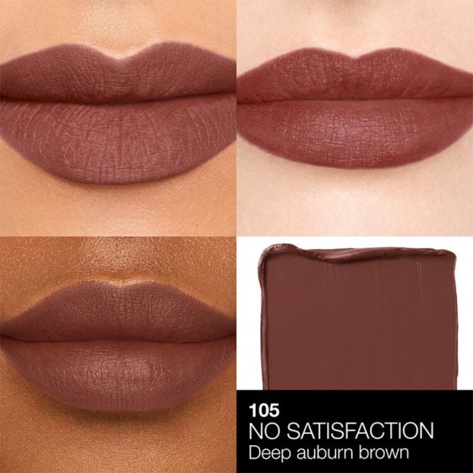 NARS Powermatte Lipstick - matiniai lūpų dažai, 1,5 g- 105 No Satisfaction